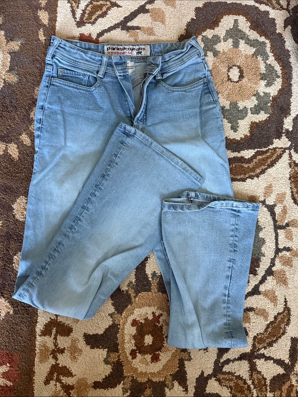 Parasuco Light Blue Relaxed Flare Jeans